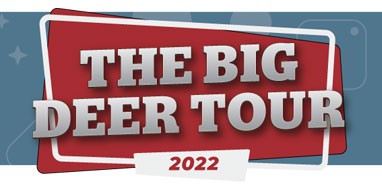 Big Deer Tour logo 2022 landing page