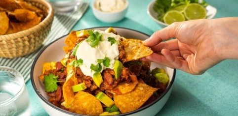 Venison nachos